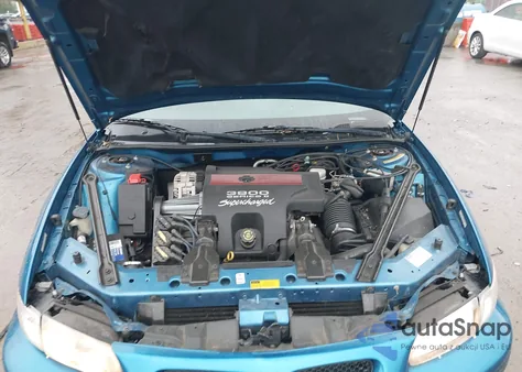 1998 Pontiac Grand Prix Gt from USA, damaged, VIN 1G2WP1212WF309108